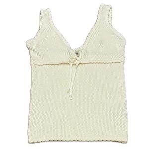 NWOT Djerf Avenue Amorini Tank Top Cream